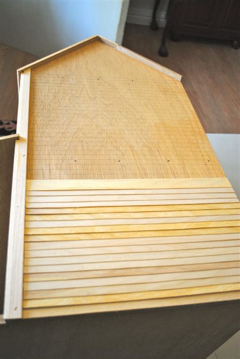 roof shingles pattern. . Siding for dollhouse